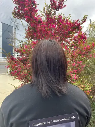 カラー 山本 穂乃花のヘアスタイル