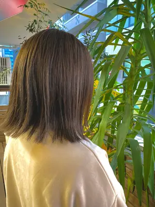 ショート 縮毛矯正&髪質改善/ きょうの🐺のヘアスタイル