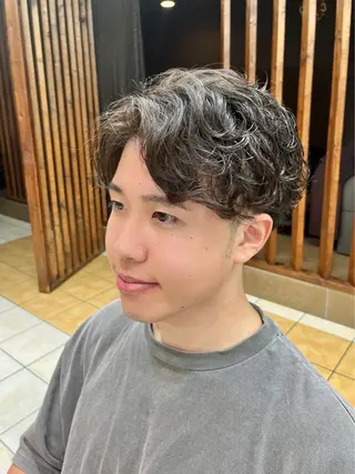 ショート パーマ メンズ メンズ特化/パーマ/ 髪質改善　高野奨馬のヘアスタイル