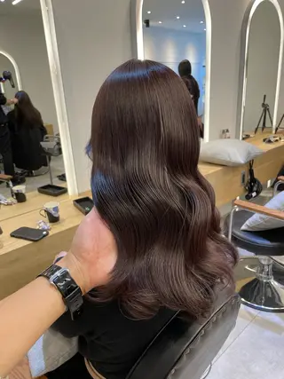 セミロング 💍美髪矯正💍 山田 涼也のヘアスタイル