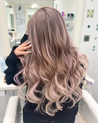 ロング カラー Lapis 池袋店所属・MASHIRO 🩵Lapis池袋店のヘアスタイル