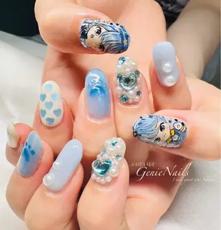 メンズ ネイル Genie Nailsのネイルデザイン