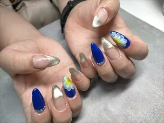 ネイル ネイル＆ホワイトニング   Yu-a所属・yu-a  スカルプ ネイルakiのネイルデザイン