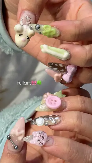 ネイル ハイトーン特化 pepe🎀のヘアスタイル