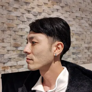 ミディアム 大澤 透のヘアスタイル