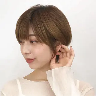 ショート ✨ナチュラル✨ 佐藤隆志のヘアスタイル