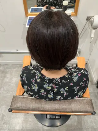 ショート カラー ヘアアレンジ 坂本 エマのヘアスタイル
