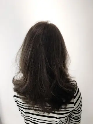 セミロング ロング カラー 橋本 慶司のヘアスタイル