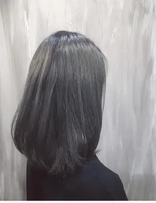 セミロング カラー SALOWIN池袋店 🌿harukaのヘアスタイル