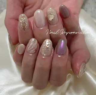 カラー ネイル マツエク・マツパ 松井 亜由美のネイルデザイン