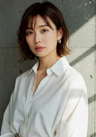 ショート 土肥 美羽のヘアスタイル