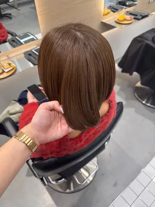 カラー ナカバチ ユイ🌼 Rizm greenのヘアスタイル