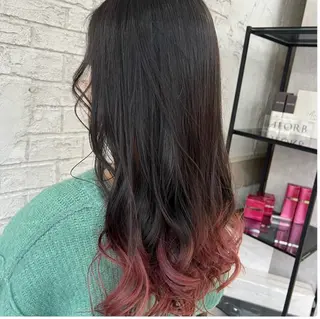 カラー ロングカットモデル 募集🎀🐾MIYUのヘアスタイル