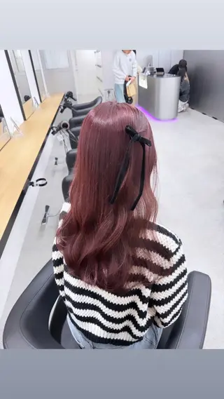 ロング Colore【コローレ】所属・‎🤍透明感カラー‎ ‎🤍chiiのヘアスタイル