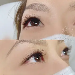 カラー マツエク・マツパ パーフェクトウィンク ちぢいわみのりのマツエク・マツパデザイン