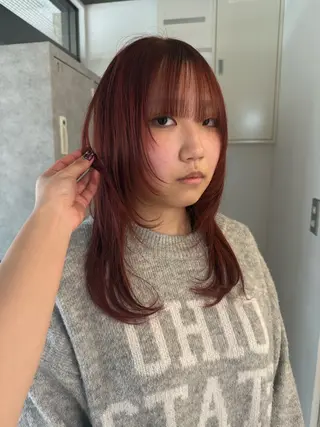 ロング カラーモデル募集 /kanaha°❀⋆のヘアスタイル