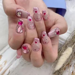 ネイル 🦋ネイルサロン ブラン🌈ゆりのネイルデザイン