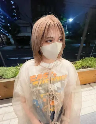 ミディアム COMILE 🌼 SUZUKAのヘアスタイル