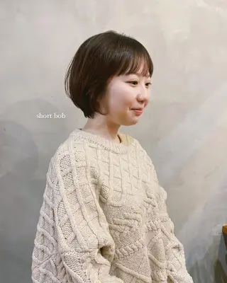 ショート tete nico所属・似合わせ/ヘアカラー nanami🌸のヘアスタイル