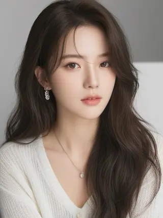ロング 🧞‍♂️韓国風艶髪 🧞masa🧞‍♀のヘアスタイル