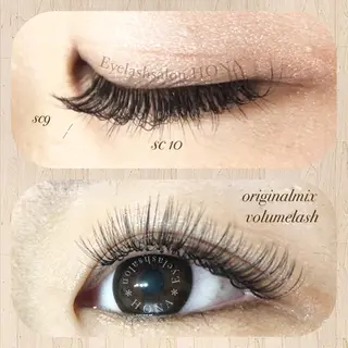 マツエク・マツパ ꕥ HONAのマツエク・マツパデザイン