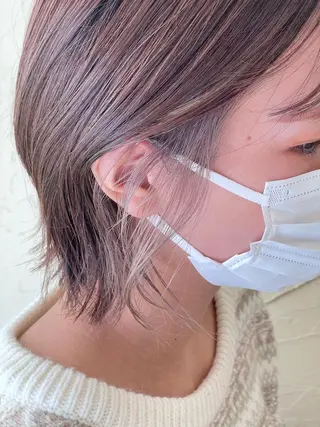 ミディアム カラー メンズ特化/パーマ指 名No.1/百瀬太郎のヘアスタイル