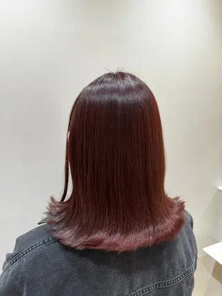 ミディアム 💫髪質改善ストレー ト💫KITAのヘアスタイル