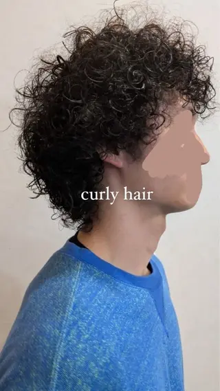 パーマ メンズ さくらこ 、のヘアスタイル