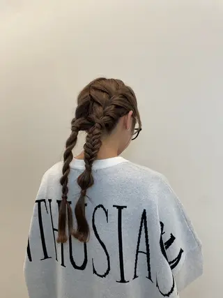 ヘアアレンジ Cura原宿所属・【Cura】 ねねのヘアスタイル