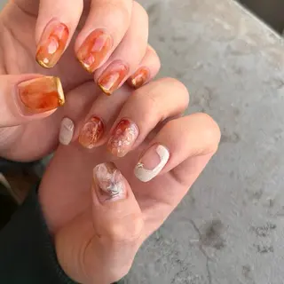 ネイル YUKIMO🍎名駅 /ニュアンスのネイルデザイン