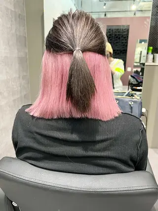 ミディアム カラー Via officialのヘアスタイル