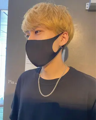メンズ Pia hair design所属・【Pia】 セナ/ハイトーンのヘアスタイル
