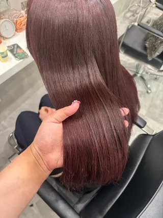 ロング カラー ブリーチ🥣⌇ケア⌇ 🎨mana🎀のヘアスタイル