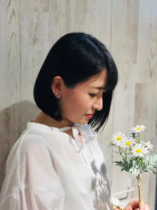 ショート 大場 優のヘアスタイル