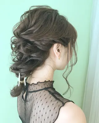 ヘアアレンジ KINGKONG BARBERSHOP by  ALVAREZ所属・takebuchi harukaのヘアスタイル