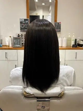 ミディアム カラー ROSSO 川口店 木村 舞衣のヘアスタイル
