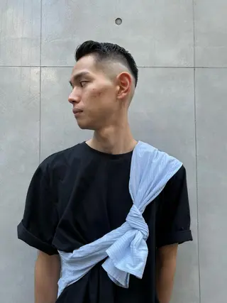 ショート メンズ メンズスタイリスト リュウジのヘアスタイル