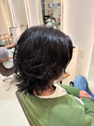 パーマ メンズ ゆうな VISAGE dioのヘアスタイル