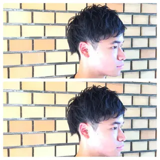 ショート メンズ サトウ レンマのヘアスタイル