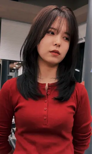 ミディアム 渡辺 良城のヘアスタイル