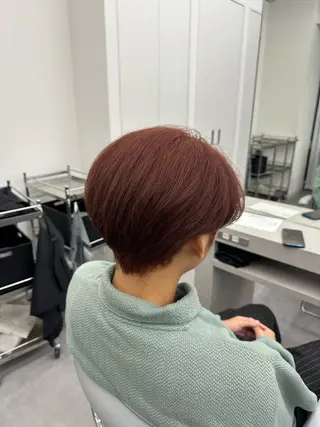 カラー 🎀ブリーチカラー ⭐️縮毛🎀　ゆうかのヘアスタイル