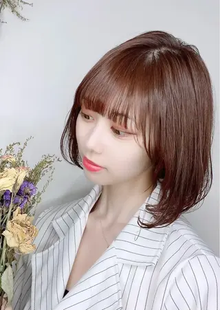 ミディアム 髪質改善 jewel box~私のトリートメント~東梅田店所属・💎髪質改善専門 jewel boxのヘアスタイル