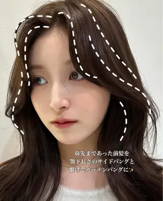 セミロング 渋谷/駅近/徒歩4分 /生田レイのヘアスタイル