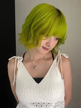 カラー 🎀ハイトーン カラー/宮澤　希🎀のヘアスタイル