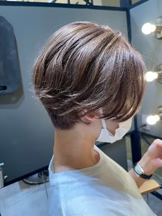 ショート カラー 鳥取のなんでも美容師 松井たかゆきのヘアスタイル