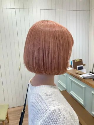 ショート カラー むらたみずき /大宮ブリーチカラーのヘアスタイル