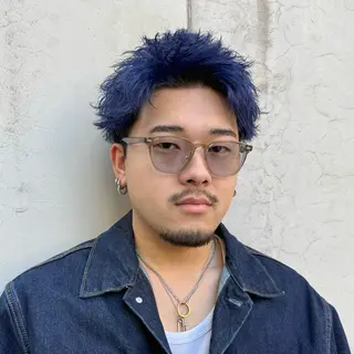 ショート パーマ メンズ 亀井隆汰/メンズ専門 パーマ特化美容師のヘアスタイル