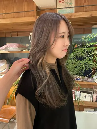 ロング カラー 透明感カラー🫧/ レイヤー/髪質改善のヘアスタイル