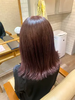 ミディアム カラー Aujuaソムリエ 🎨‎♡HARUのヘアスタイル