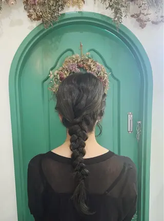 ロング 佐藤 美咲のヘアスタイル